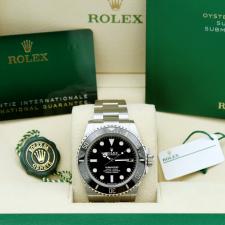 Gents Rolex Submariner Non Date 124060 Stainless Steel case with Black dial