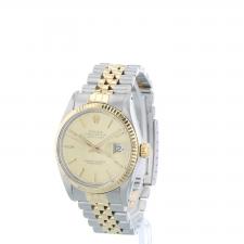 Gents Rolex DateJust 36 16013 18ct Yellow Gold Stainless Steel case with Gilt dial