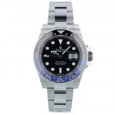 Gents Rolex GMT Master II 126710BLNR Stainless Steel case with Black dial