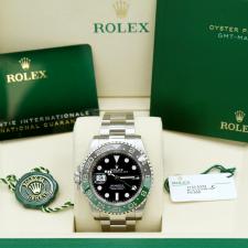 Gents Rolex GMT Master II 126720VTNR Stainless Steel case with Black dial