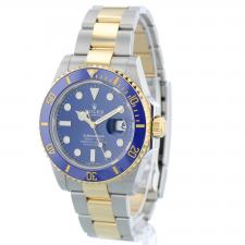 Gents Rolex Submariner Date 126613LB 18ct Yellow Gold Stainless Steel case with Blue dial