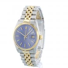 Gents Rolex DateJust 16013 18ct Yellow Gold Stainless Steel case with Blue dial