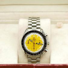 Gents Omega Speedmaster 3810.12.40 Steel case with Yellow dial