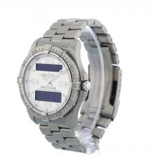 Gents Breitling Aerospace Avantage E7936210 Steel case with Silver dial
