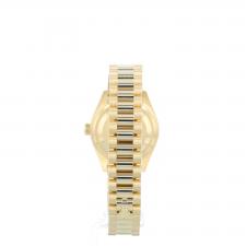 Ladies Rolex DateJust 279178 18ct Yellow Gold case with White dial