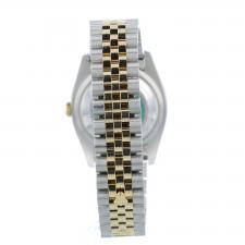 Gents Rolex DateJust 36 116203 18ct Yellow Gold Stainless Steel case with Gilt dial