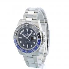 Gents Rolex GMT Master II 126710BLNR Stainless Steel case with Black dial