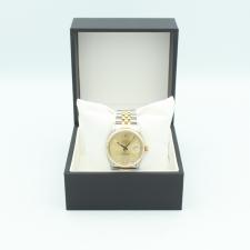 Gents Rolex DateJust 36 16013 18ct Yellow Gold Stainless Steel case with Gilt dial