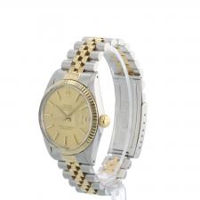Gents Rolex DateJust 36 16013 18ct Yellow Gold Stainless Steel case with Gilt dial
