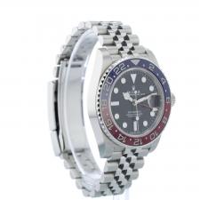 Gents Rolex GMT Master II 126710BLRO Stainless Steel case with Black dial