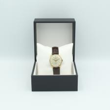 Gents Zenith Dress 9 CT case with Silver dial