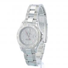 Ladies Rolex Yacht-Master 168622 Steel case with Silver dial