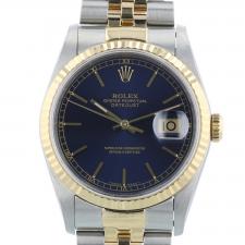 Gents Rolex 16233 18ct Yellow Gold Stainless Steel case with dial