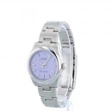 Ladies Rolex Oyster Perpetual 31 277200 Stainless Steel case with Lilac dial