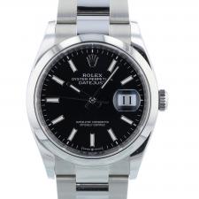 Gents Rolex DateJust 36 126200 Stainless Steel case with Black dial