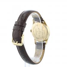 Gents Zenith Dress 9 CT case with Silver dial