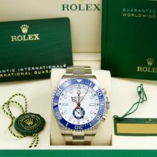Gents Rolex Yacht-Master II 126680 Stainless Steel case with White dial