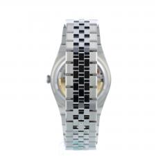 Gents Rolex Land Dweller 40 127334 Stainless Steel case with White Honeycomb Motif dial