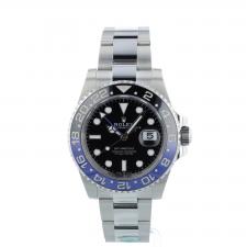 Gents Rolex GMT Master II 126710BLNR Stainless Steel case with Black dial