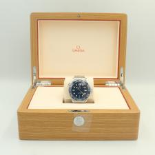 Gents Omega Seamaster 21030422003001 Steel case with Blue Wave dial