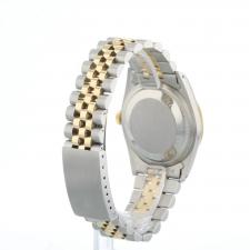 Gents Rolex Datejust 16233 18ct Yellow Gold Stainless Steel case with Champagne Diamond Set dial