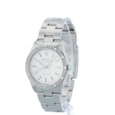Gents Rolex Air King 14010M Steel case with Silver dial