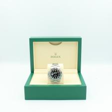 Gents Rolex GMT II 126720VTNR Steel case with Black dial