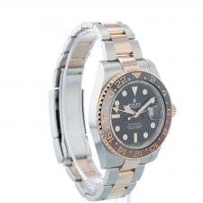 Gents Rolex GMT Master II 126711CHNR 18ct Rose Gold Stainless Steel case with Black dial