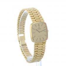 Gents Omega DeVille 1061 9 CT case with Gilt dial