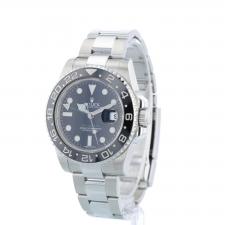 Gents Rolex GMT Master II 116710LN Stainless Steel case with Black dial