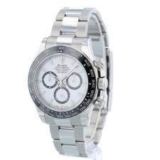 Gents Rolex Daytona 126500LN Stainless Steel case with White dial