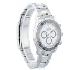 Gents Rolex Daytona 126500LN Stainless Steel case with White dial