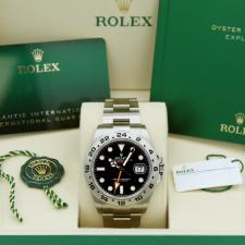 Gents Rolex Explorer II 226570 Steel case with Black dial