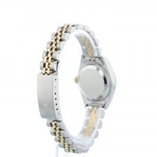 Ladies Rolex Datejust 79173 18ct Yellow Gold Stainless Steel case with Gilt Tapestry dial