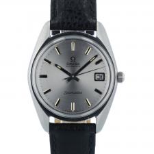 Gents Omega Seamaster 166.067 Silver case with Silver dial