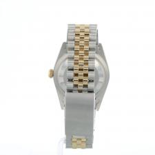 Gents Rolex Datejust 16233 18ct Yellow Gold Stainless Steel case with Champagne Diamond Set dial