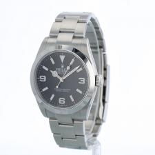 Gents Rolex Explorer 224270 Stainless Steel case with Black dial