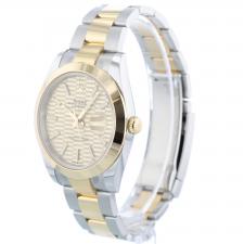 Gents Rolex Datejust 41 126303 18ct Yellow Gold Stainless Steel case with Champagne Motif dial