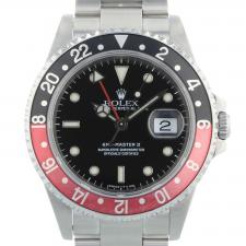 Gents Rolex GMT Master II 16710 Steel case with Black dial