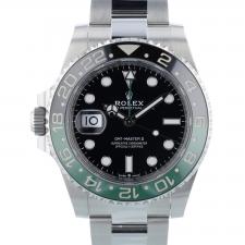Gents Rolex GMT Master II 126720VTNR Stainless Steel case with Black dial