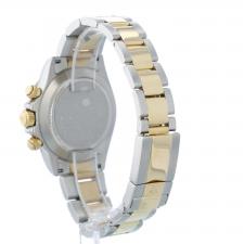 Gents Rolex Daytona 116523 18ct Yellow Gold Stainless Steel case with White dial