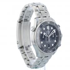 Gents Omega Seamaster Chrono 21030445101001 Steel case with Grey dial