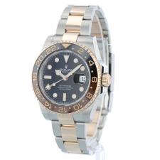 Gents Rolex GMT Master II 126711CHNR 18ct Rose Gold   Stainless Steel case with Black dial