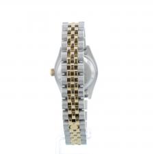 Ladies Rolex Datejust 179173 18ct Yellow Gold Stainless Steel case with Cream Jubilee dial