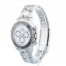 Gents Rolex Daytona 126500LN Stainless Steel case with White dial