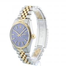 Gents Rolex DateJust 16013 18ct Yellow Gold Stainless Steel case with Blue dial