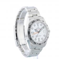 Gents Rolex Explorer II 226570 Stainless Steel case with White dial