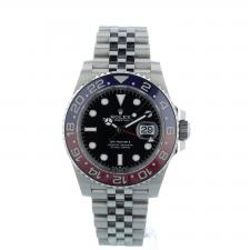 Gents Rolex GMT Master II 126710BLRO Stainless Steel case with Black dial