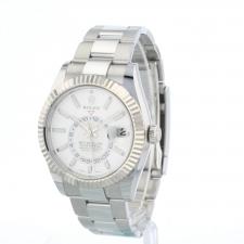 Gents Rolex Sky Dweller 326934 Steel case with White dial