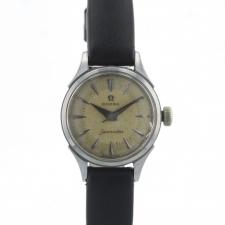 Ladies Omega Seamaster Steel case with Cream dial